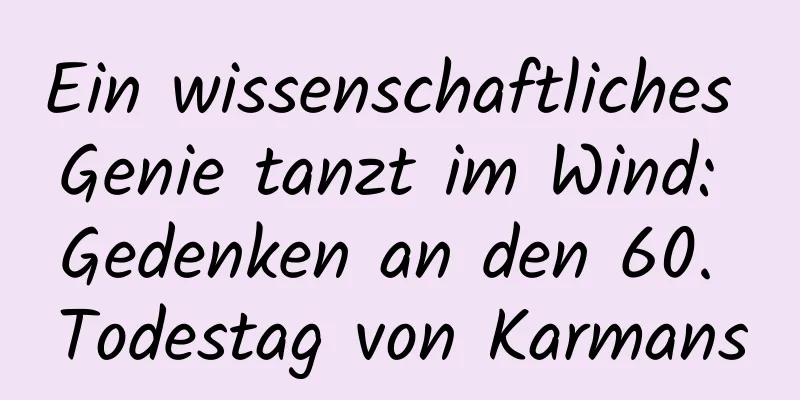 Ein wissenschaftliches Genie tanzt im Wind: Gedenken an den 60. Todestag von Karmans