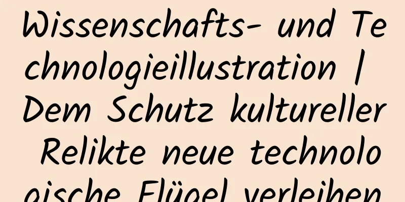 Wissenschafts- und Technologieillustration | Dem Schutz kultureller Relikte neue technologische Flügel verleihen
