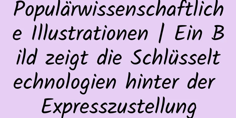 Populärwissenschaftliche Illustrationen | Ein Bild zeigt die Schlüsseltechnologien hinter der Expresszustellung
