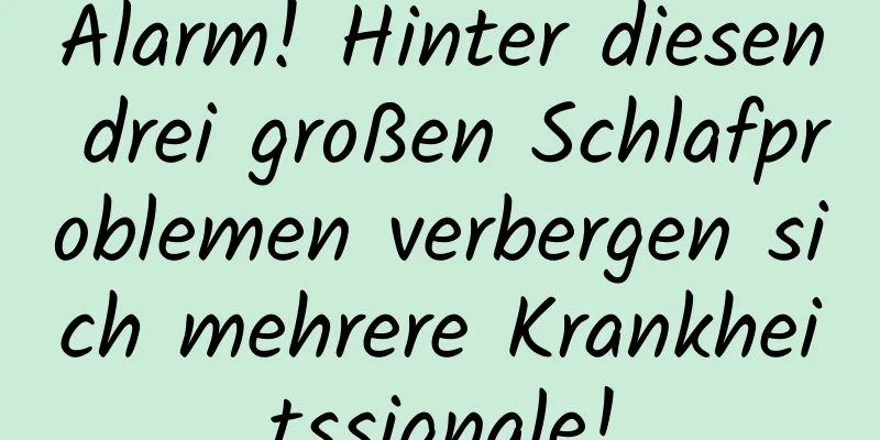Alarm! Hinter diesen drei großen Schlafproblemen verbergen sich mehrere Krankheitssignale!