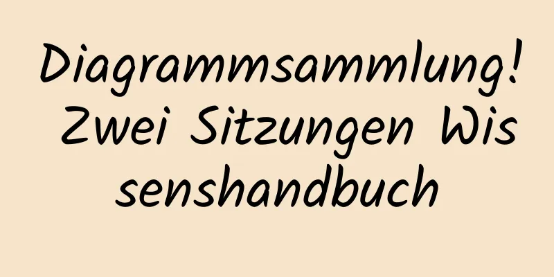 Diagrammsammlung! Zwei Sitzungen Wissenshandbuch