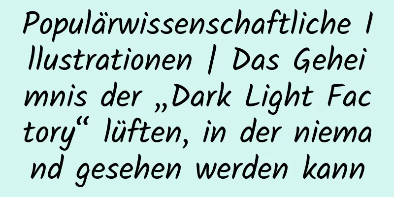 Populärwissenschaftliche Illustrationen | Das Geheimnis der „Dark Light Factory“ lüften, in der niemand gesehen werden kann