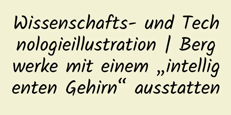 Wissenschafts- und Technologieillustration | Bergwerke mit einem „intelligenten Gehirn“ ausstatten