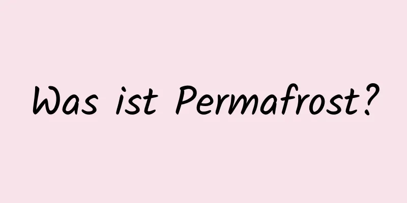 Was ist Permafrost?