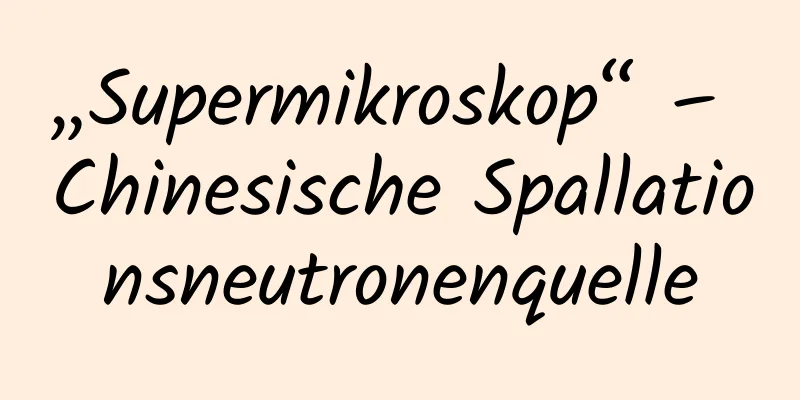 „Supermikroskop“ – Chinesische Spallationsneutronenquelle