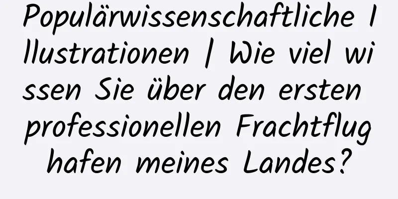 Populärwissenschaftliche Illustrationen | Wie viel wissen Sie über den ersten professionellen Frachtflughafen meines Landes?