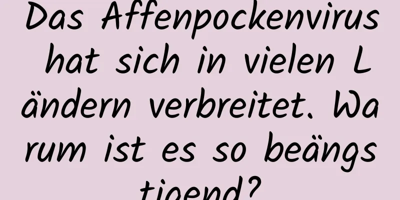 Das Affenpockenvirus hat sich in vielen Ländern verbreitet. Warum ist es so beängstigend?