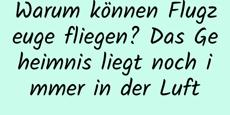Warum können Flugzeuge fliegen? Das Geheimnis liegt noch immer in der Luft