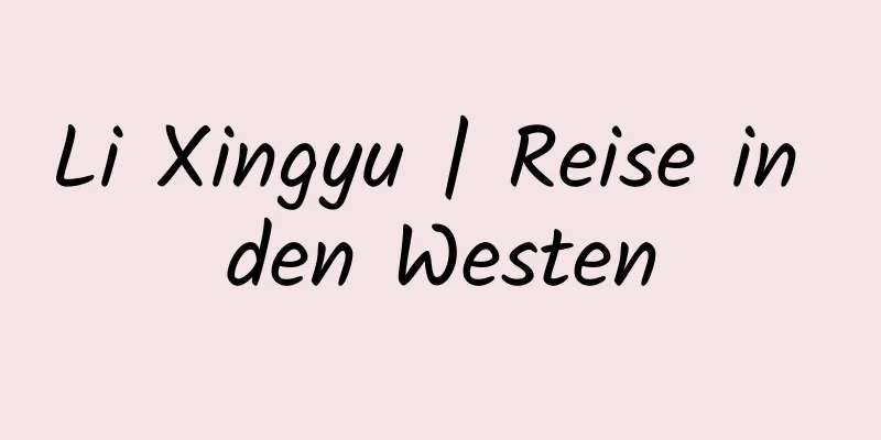 Li Xingyu | Reise in den Westen