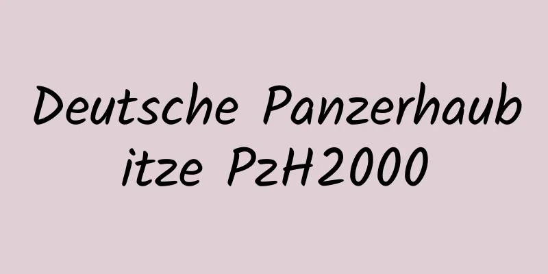 Deutsche Panzerhaubitze PzH2000